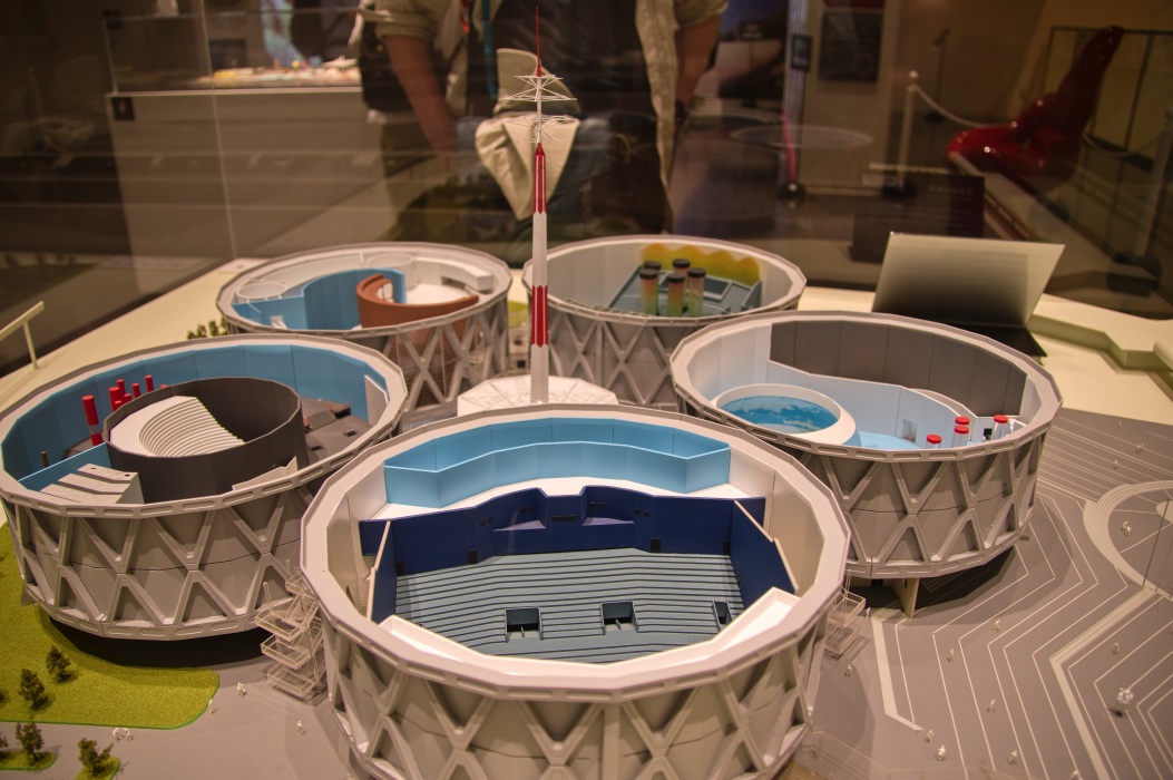 当時の設計模型