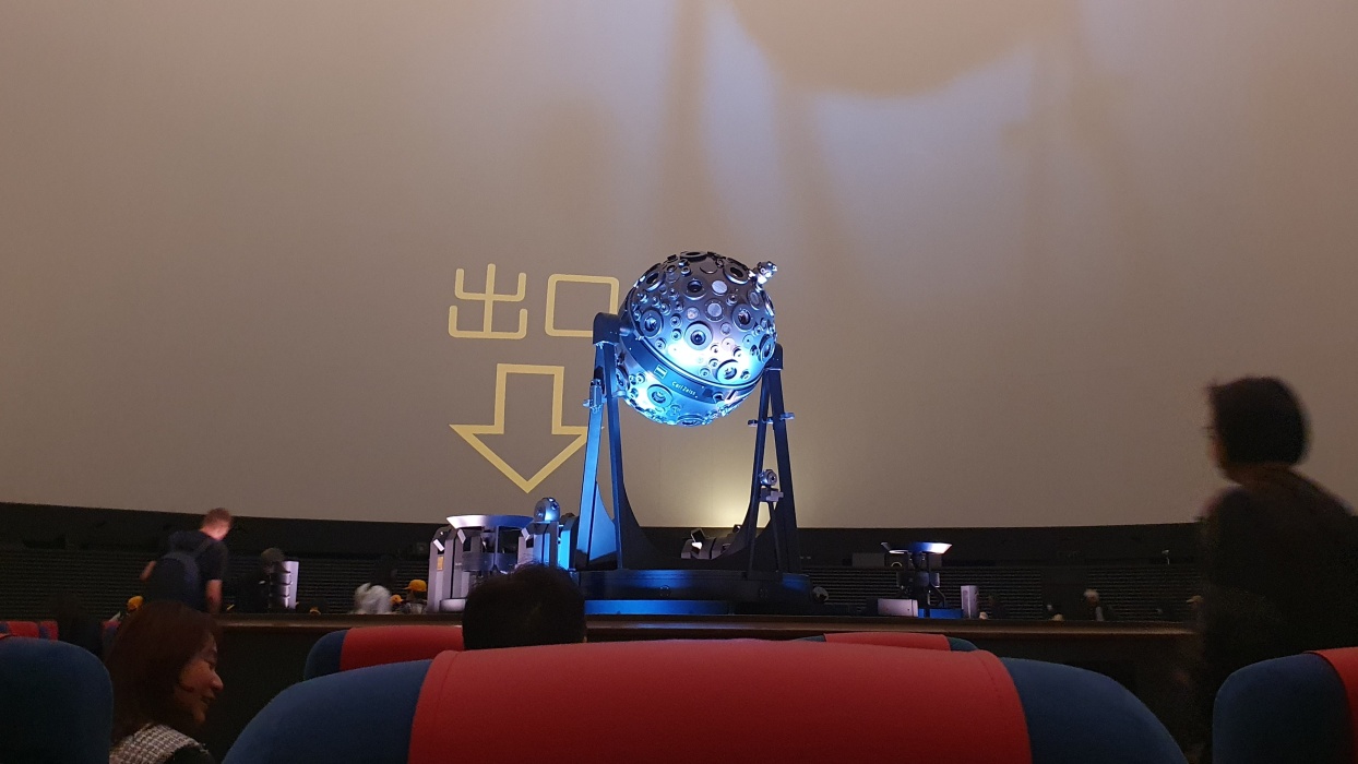 コニカミノルタ社光学式プラネタリウム・ユニバーサリウムIX(9)型