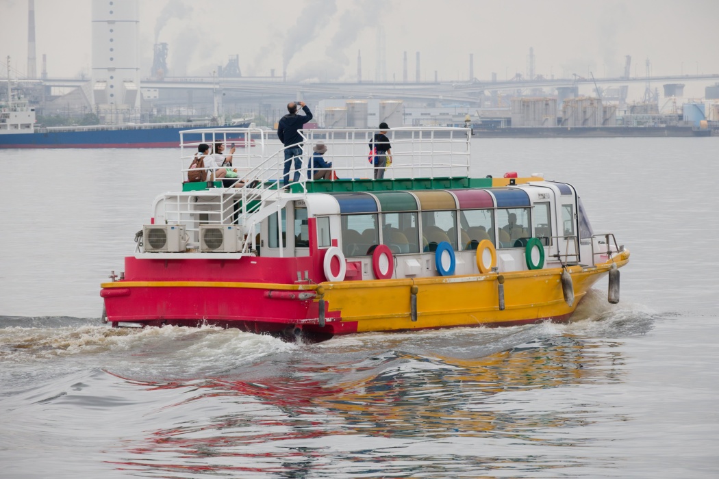 名古屋クルーズ船。ここから名古屋まで直行で便利。