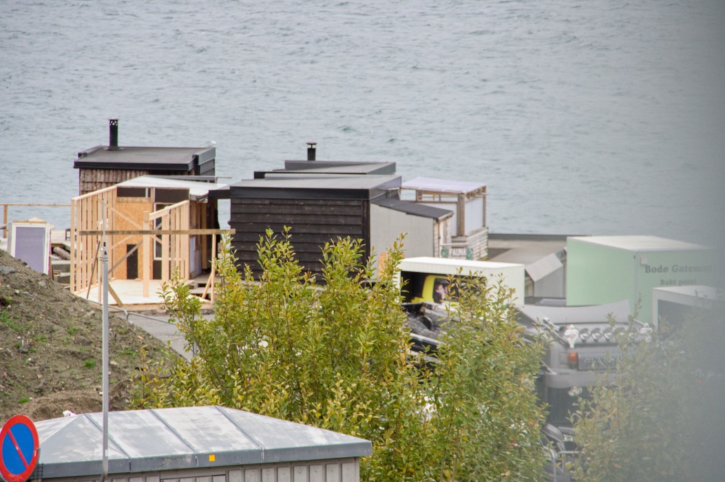 サウナ。なぜかこんな所にある。