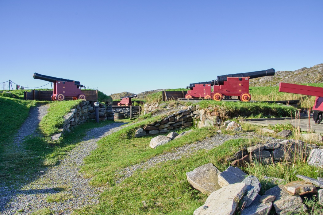 1810年ごろナポレオン戦争期に、ボードー港を防衛するために建設された沿岸要塞