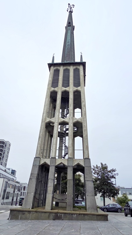 Bodø Domkirke(ボードー大聖堂 Bodø Cathedral) の 鐘楼(bell tower)
